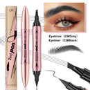 double-headed 3D micro-carved liquid eyebrow