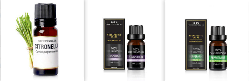Organic essential oils set