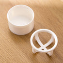 cosmetic egg holder storage