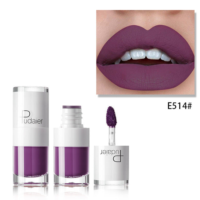 16 color matte lip gloss