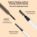 three-piece set gel cream eyebrow pencil