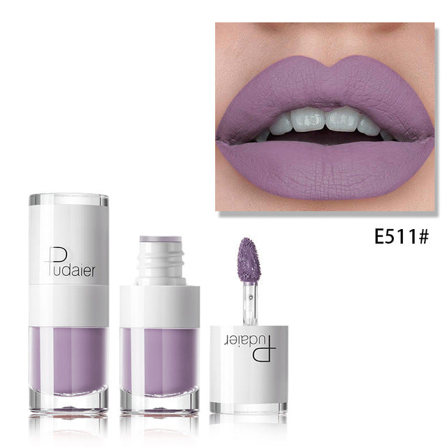 16 color matte lip gloss