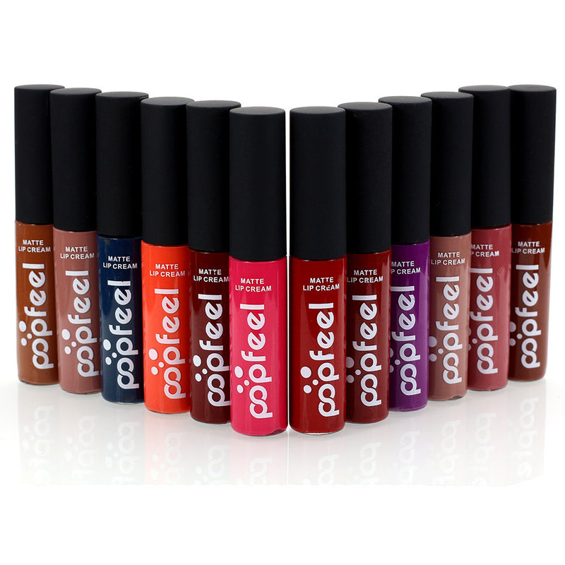 12 color lip gloss set