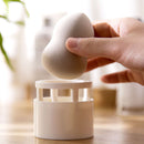 cosmetic egg holder storage