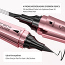 double-headed 3D micro-carved liquid eyebrow